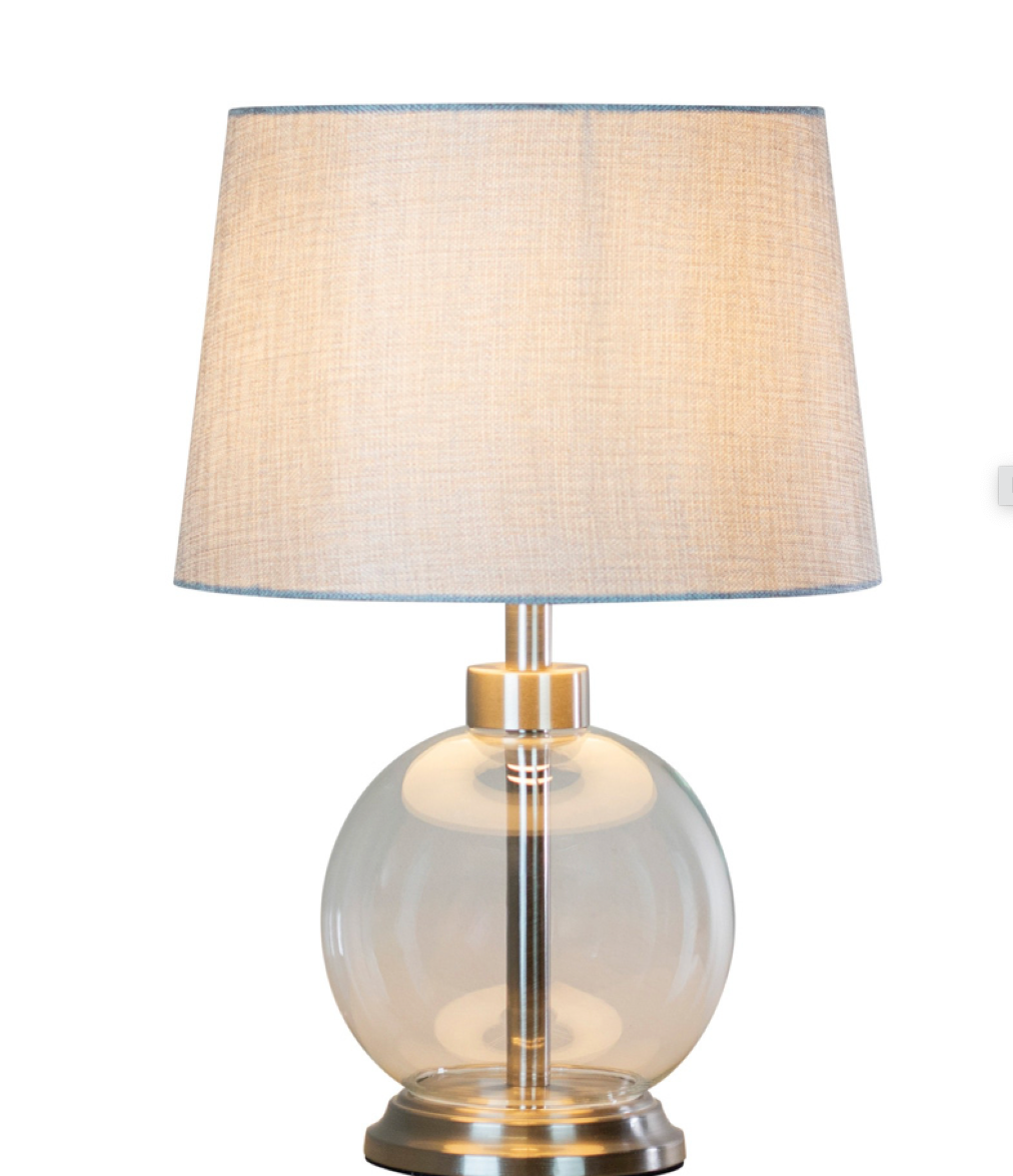 Bella  Lamp glass  45cm Half Price Offer Instore only.Price is for a set of 2