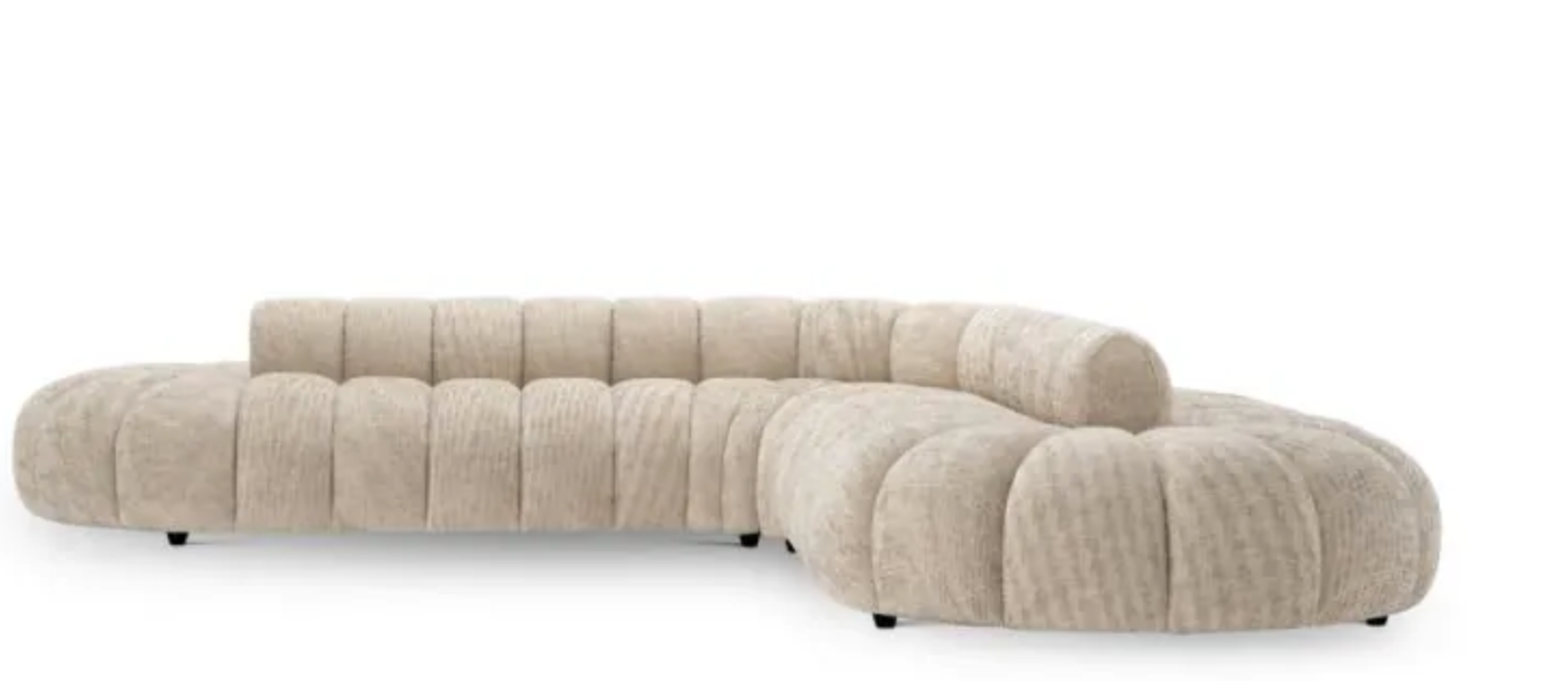 Sofa Alison Creststone beige by Eichholtz by eichholtz