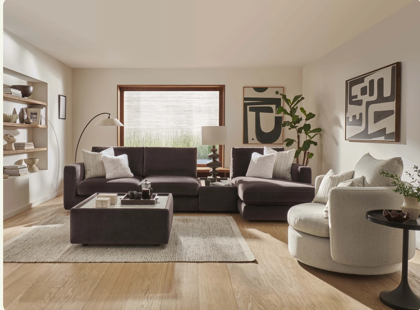 Bracken custom made sofa with foam by Whitemeadow TBC by Renaissance Design Studio