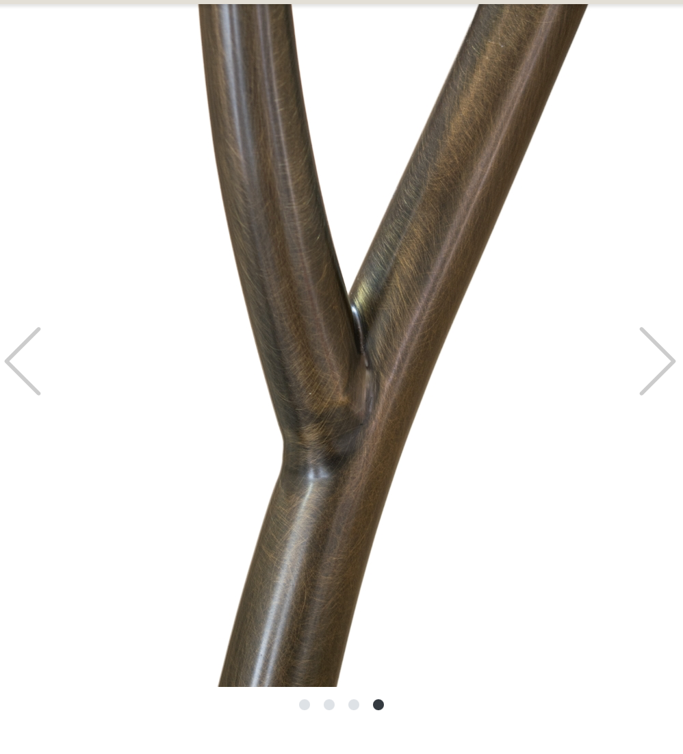 Ramus bronze table lamp by RV Astley by RVA