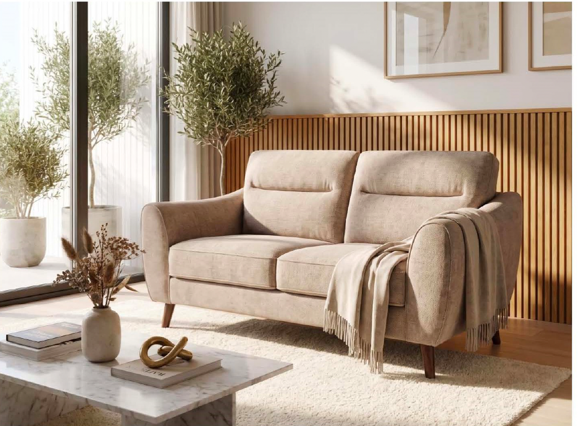 contemporary sofas in Tan by World Furniture