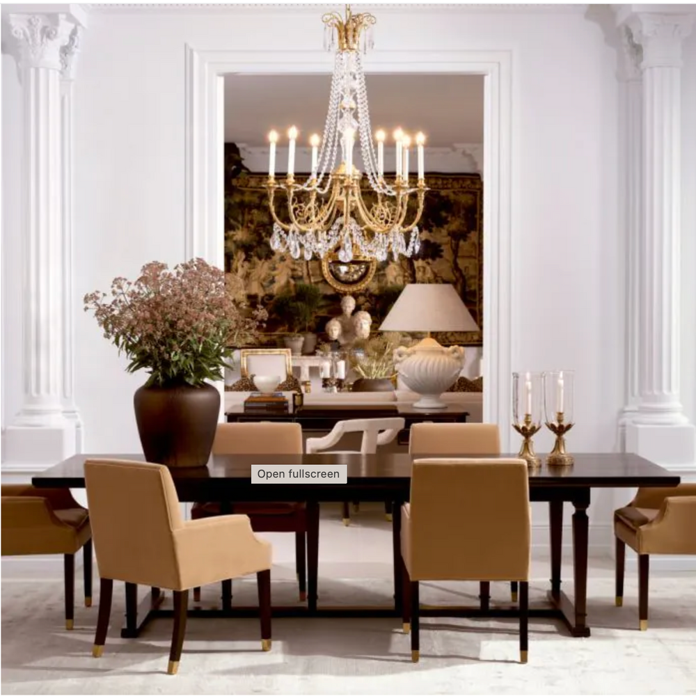 Dining Table Americana by Eichholtz with Historic Provance
