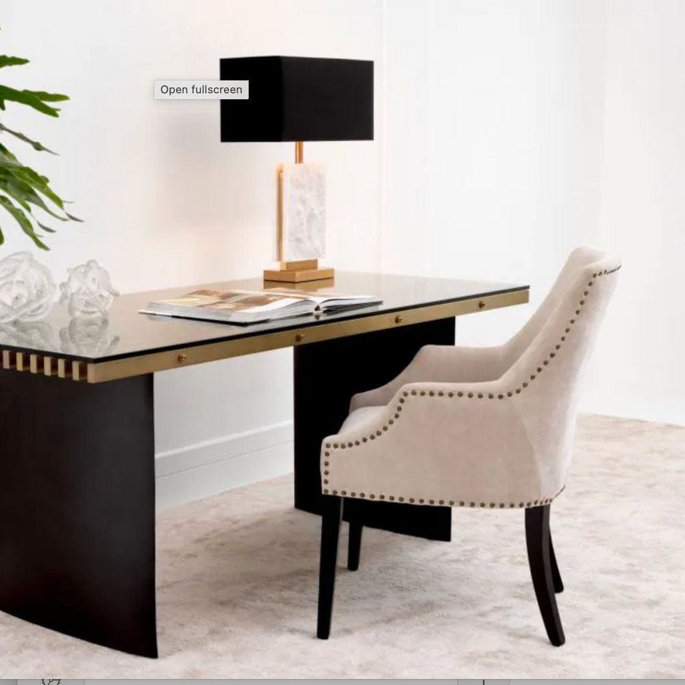 Dining chair Legacy by Eichholtz in Clarck Sand