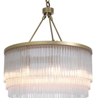 Hector Large Art Deco  Chandelier by Eichholtz reduced over 30% off ex display