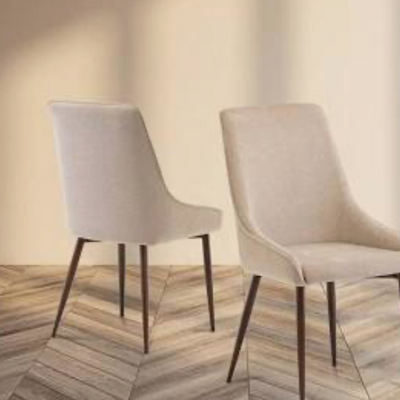 Jaden  Ivory Dining Chair. on Special deal offer!