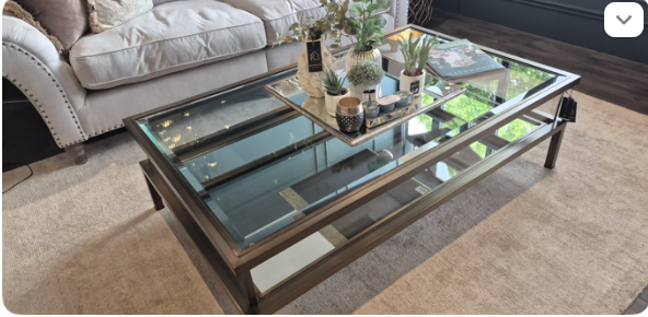 Coffee Table Harvey by Eichholtz ex showroom reduced by 45%