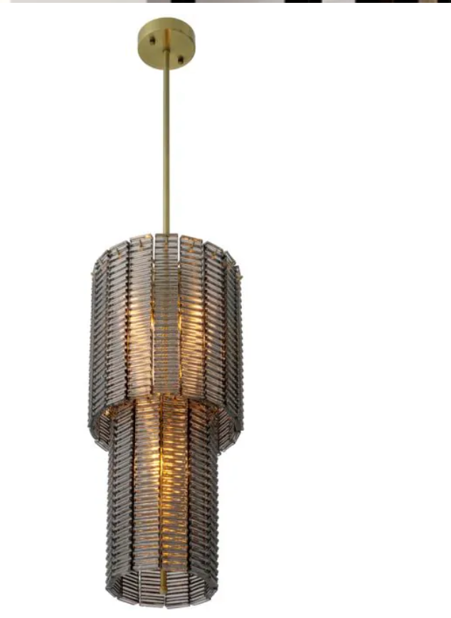 Chandelier Imperial S Brushed brass finish by Eichholtz