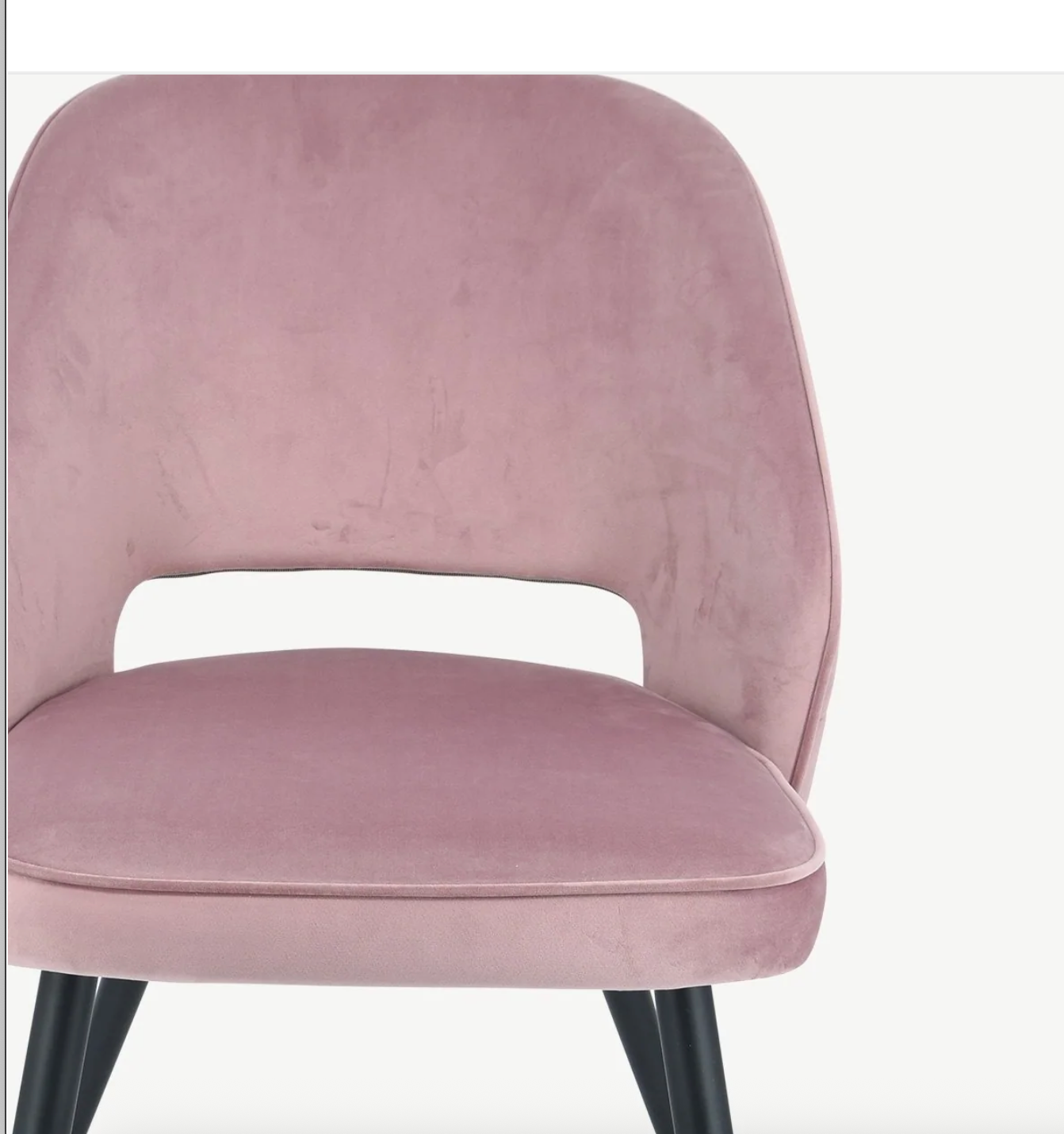 Suzy Dining Chair In Velvet or PU Leather by balmoral