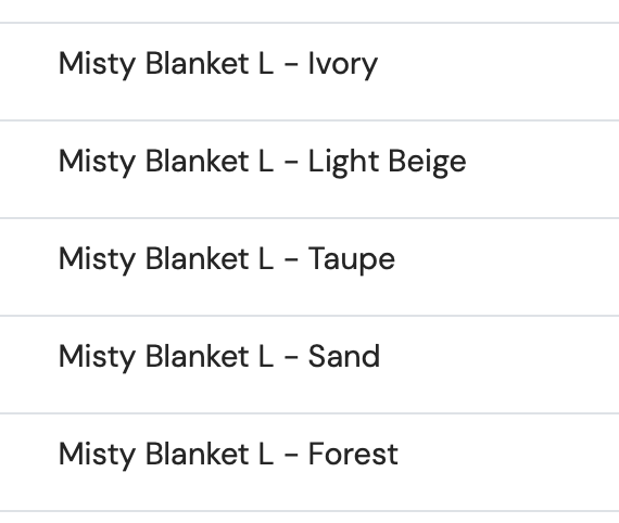 Misty faux fur 120 x 180 cm large throw in choice of 5 shades by skinnwille