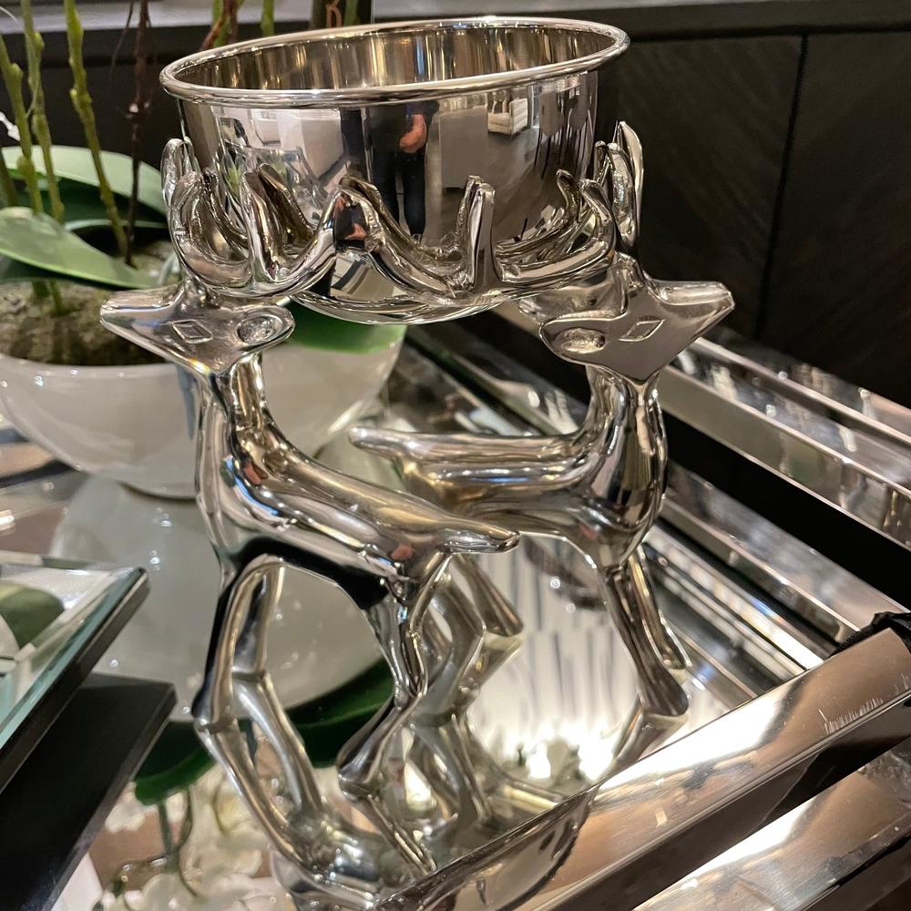 Stag silver peanut bowl Instore only