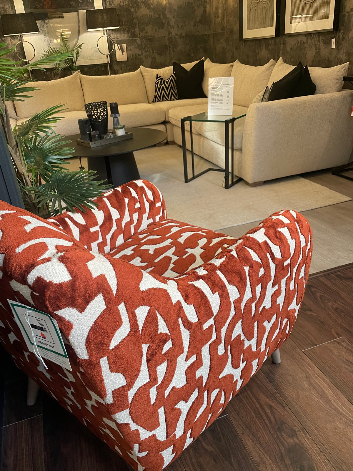 Studio Accent chair by Whitemeadow custom made for YOU AFF