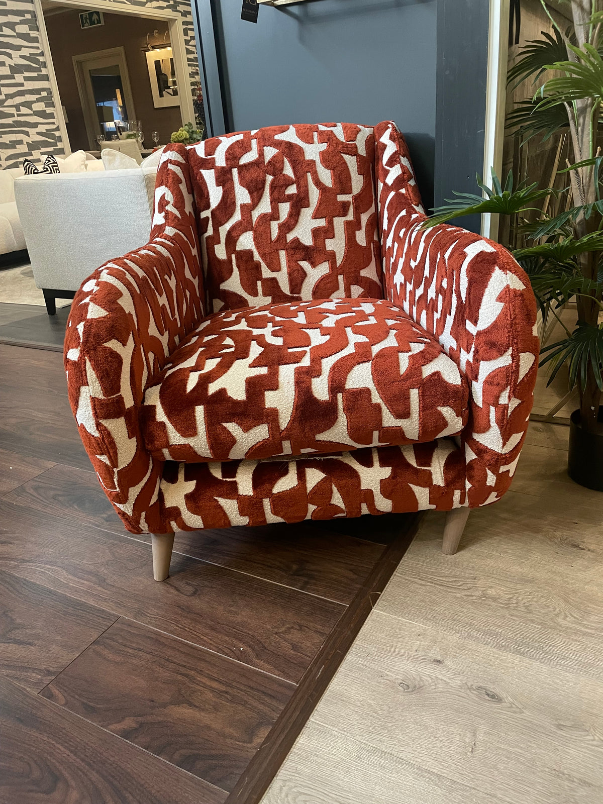 Studio Accent chair by Whitemeadow custom made for YOU AFF