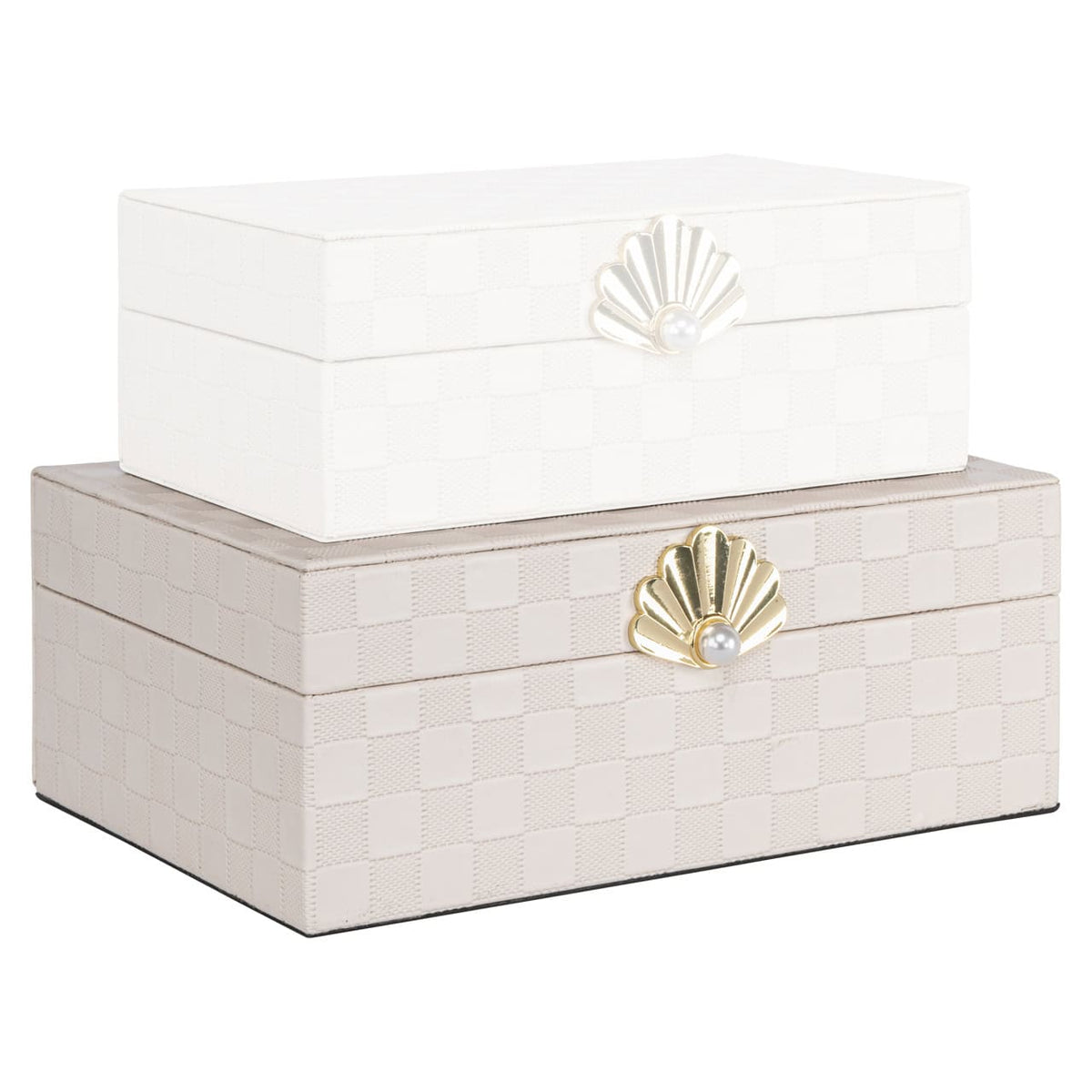 Stylish Storage Jewellery box Blessy ivory 21 cm