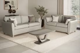 Super Value 2 seater sofa Conaty in neutral shade