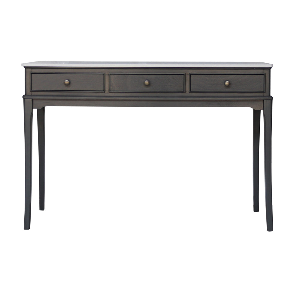 Marilyn Dressing  console table with marble top  Nett Price Limited stock