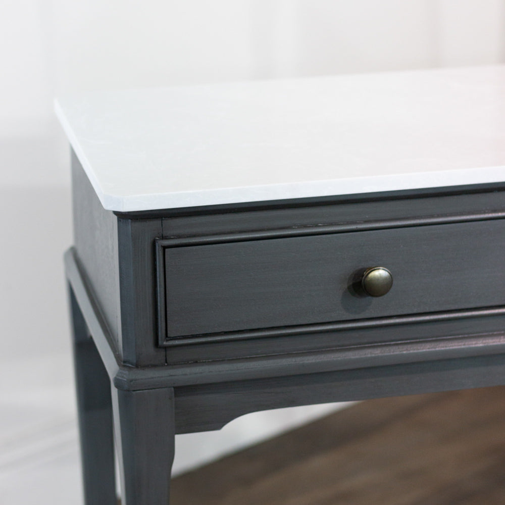 Marilyn Dressing  console table with marble top  Nett Price Limited stock
