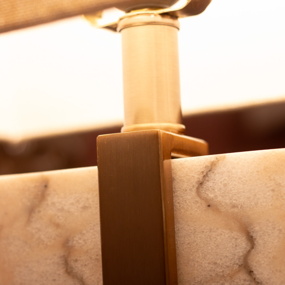 Kalabar  Marble fabulous  table lamp with shade