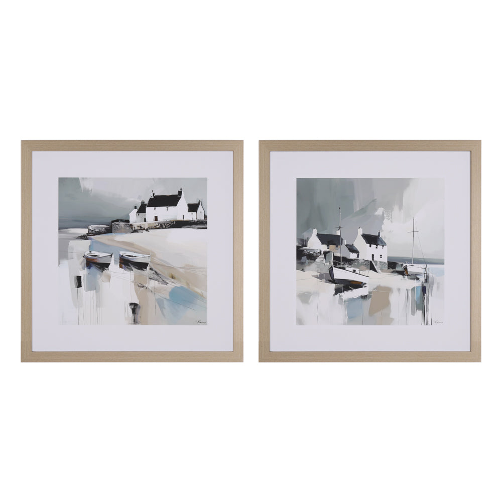 Framed Print - Waters Edge//Sea Spirit by tara