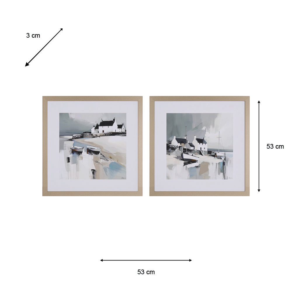 Framed Print - Waters Edge//Sea Spirit by tara