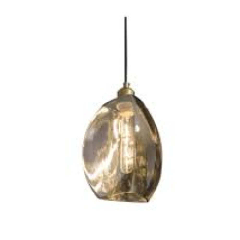 Talence Pendant smoked glass set of 2 Lighting by RV Astley 1 set only