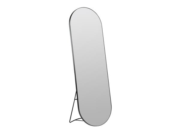 Villa Collection long gold Mirror 170 x 55 cm black