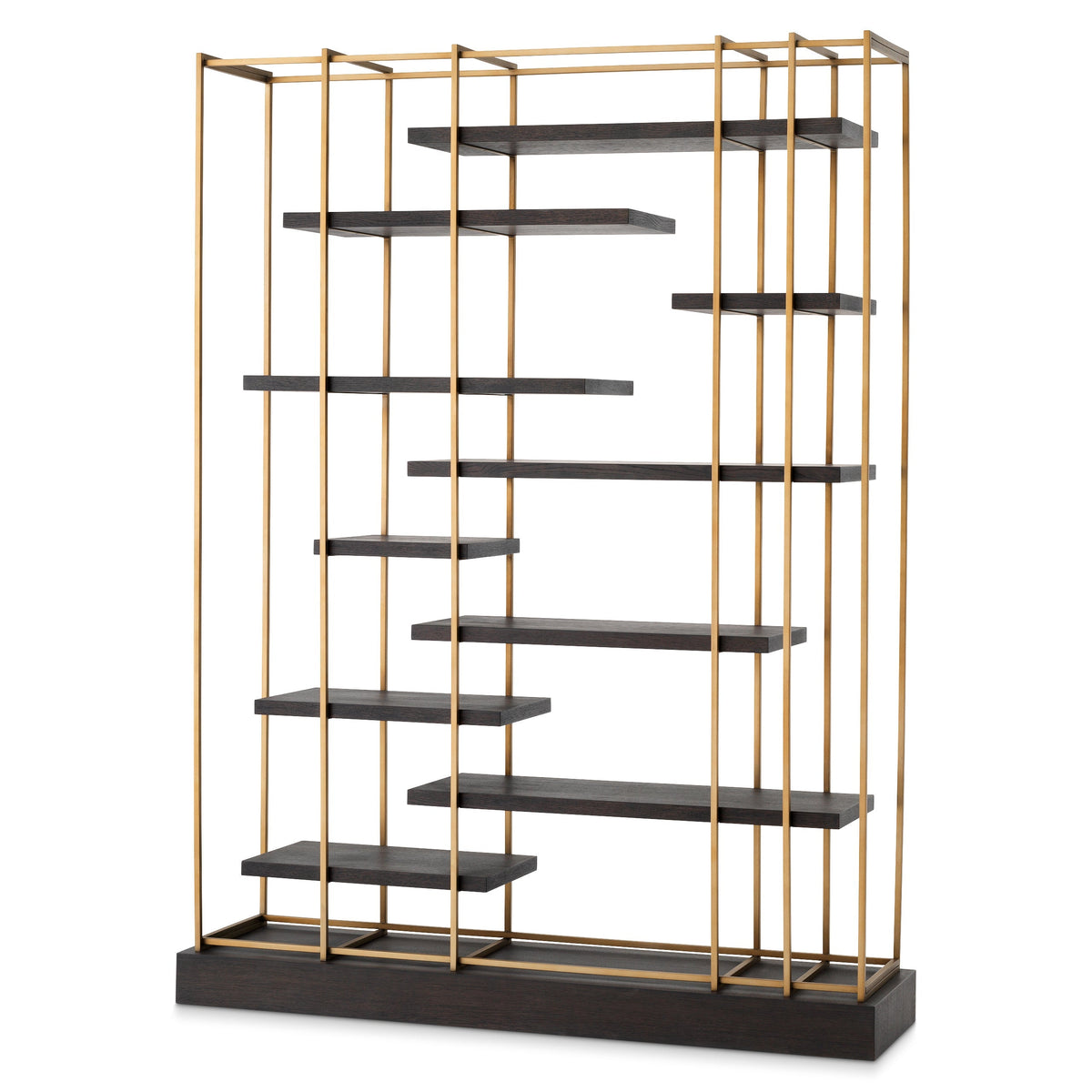 Ward display gold contemporary unit by Eichholtz