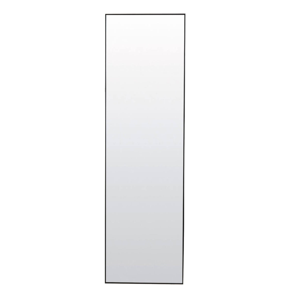 ZENA clear glass+black Large Mirror. 50 x 170 cm