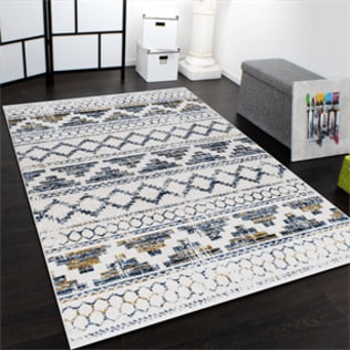 Abstract Rug Economy range in 2 sizes and choice of patterns-Renaissance Design Studio