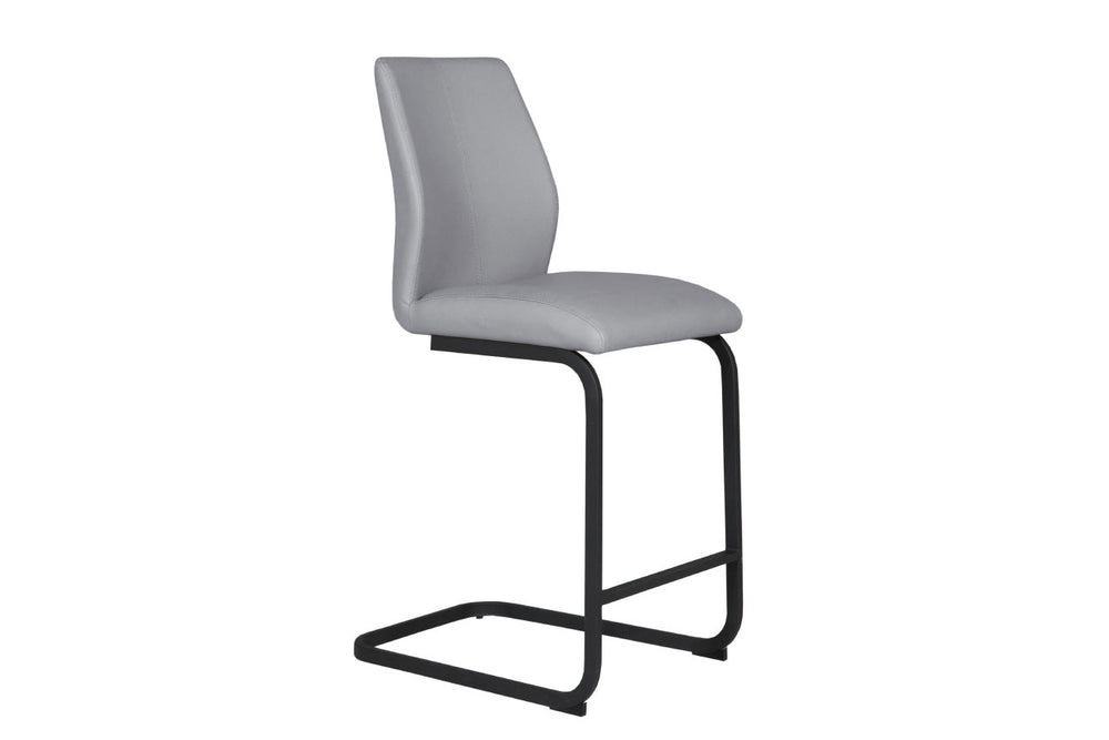 Adam counter stool with black frame