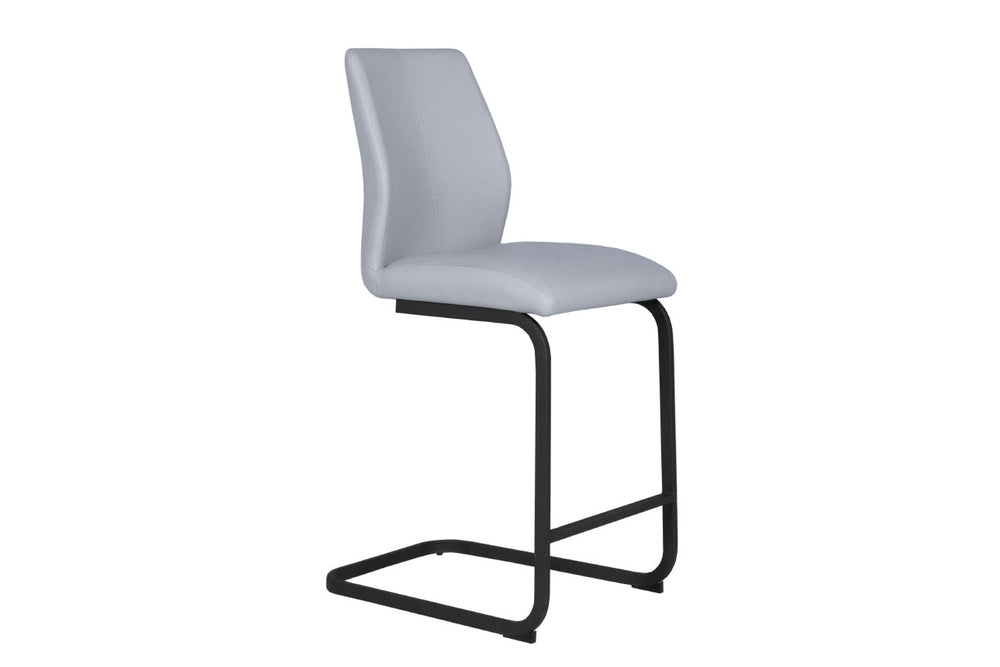 Adam counter stool with black frame