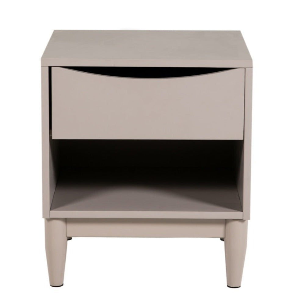 Alannah  Bedside Table in Grey or White