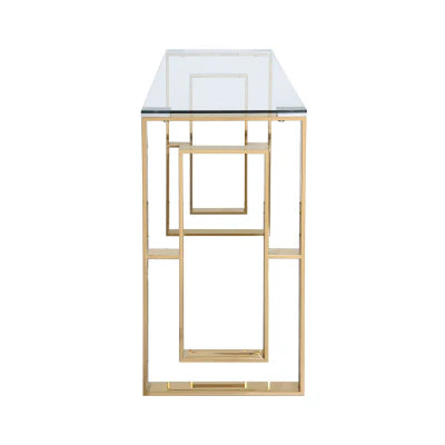 Alannah Console Table gold REDUCED NETT