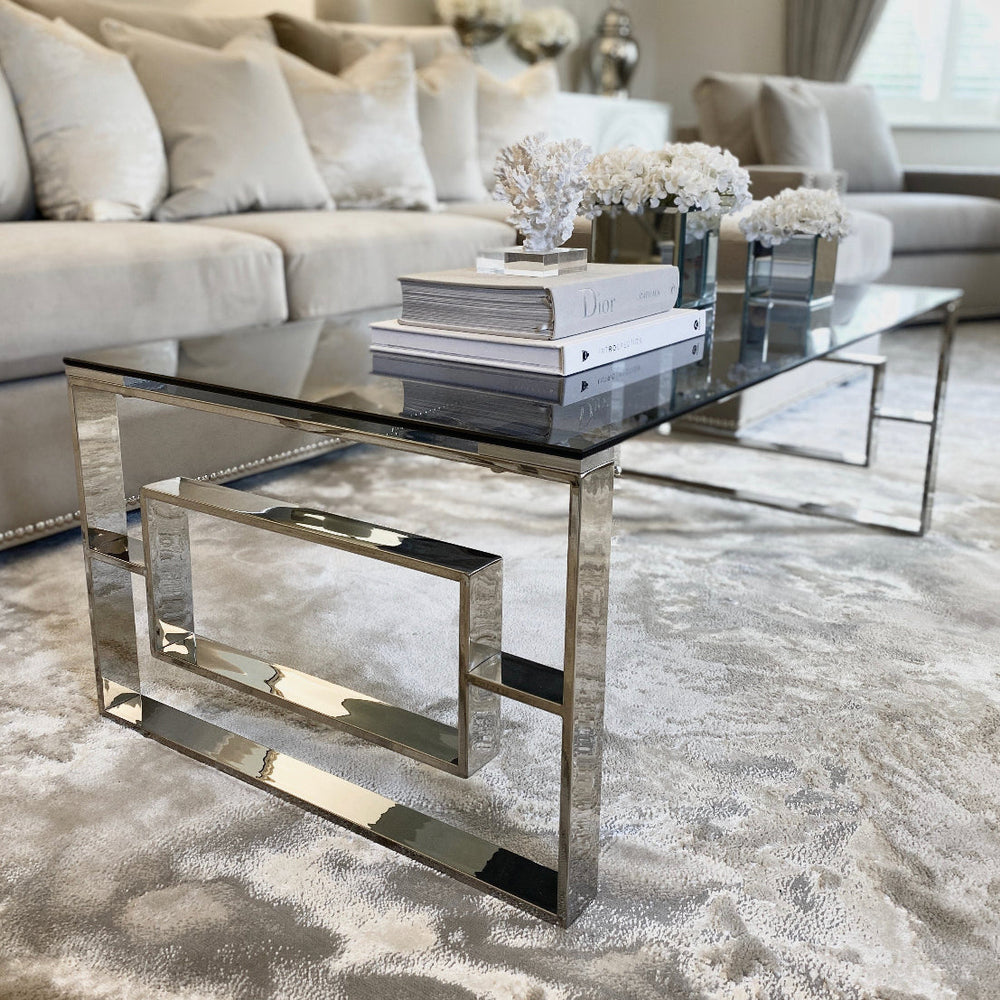 Alannah gold coffee table. reduced today. NETT