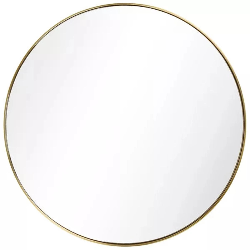Alex  round Circle mirrors in gold