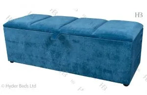 Alfie Custom made blanket box custom made in choice of velvet colours save 10%-blanket box-Renaissance Design Studio