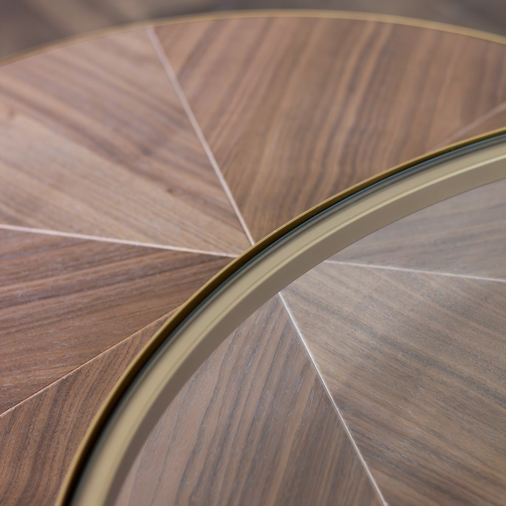 Alicia Set Of Gold Coffee Tables Last set !-Renaissance Design Studio