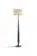 Aly floor lamp in dark brass