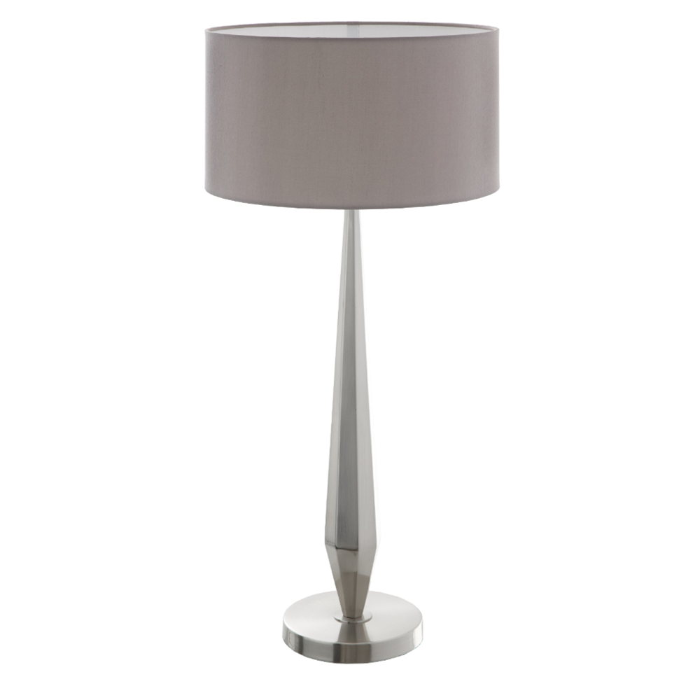 Aly table lamp in brushed nickel reduced last one