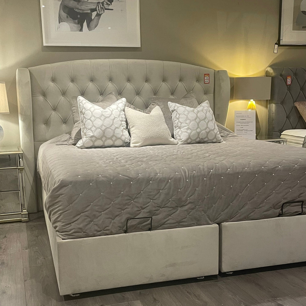 Amalfi Ottoman gas lift  bed  reduced in FLASH SALE OFFER !