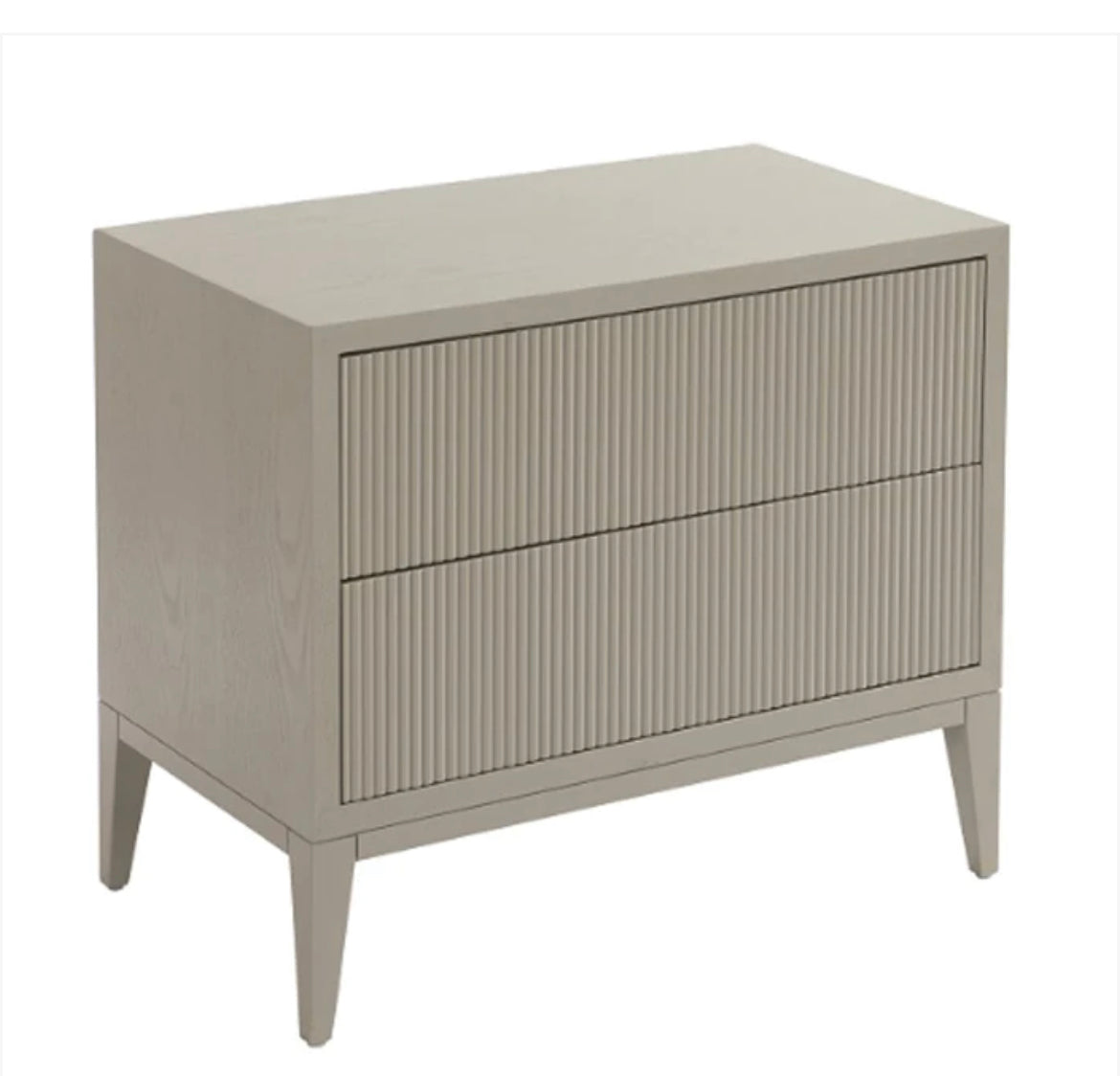 Amur 3 Drawer Chest grey reduced-Bedroom Furniture Sets-Renaissance Design Studio