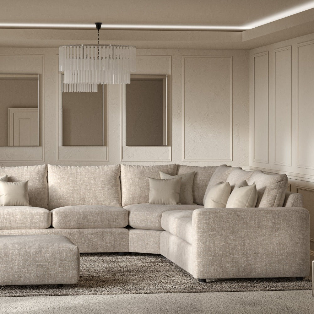 Andorra deep seated sofa custom made by whitemeadow FREE scatters