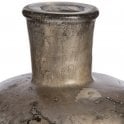 Antiqued silver mercury bottle vase. REDUCED
