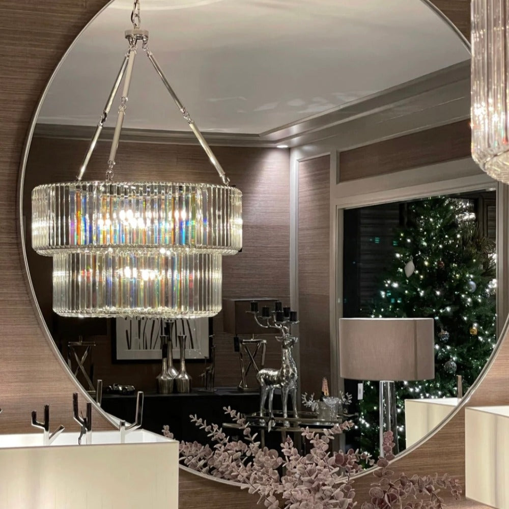 Arlene 120 cm round mirrors reduced SALE price-Renaissance Design Studio