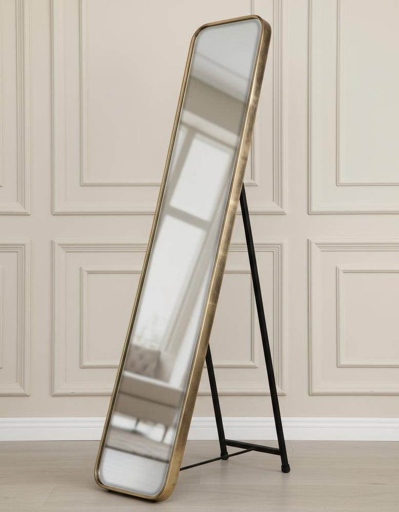 Arlene Dressing Mirror With Stand & Fittings To Hang 150cm