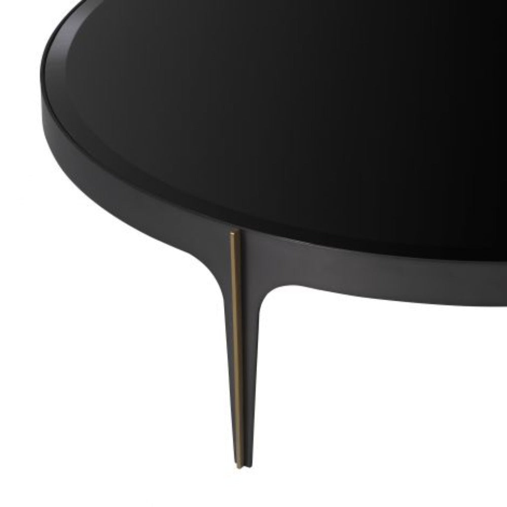 Artemisa coffee table in dark bronze by Eichholtz