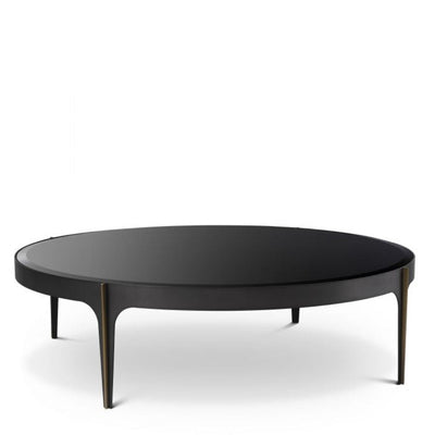 Artemisa coffee table in dark bronze by Eichholtz