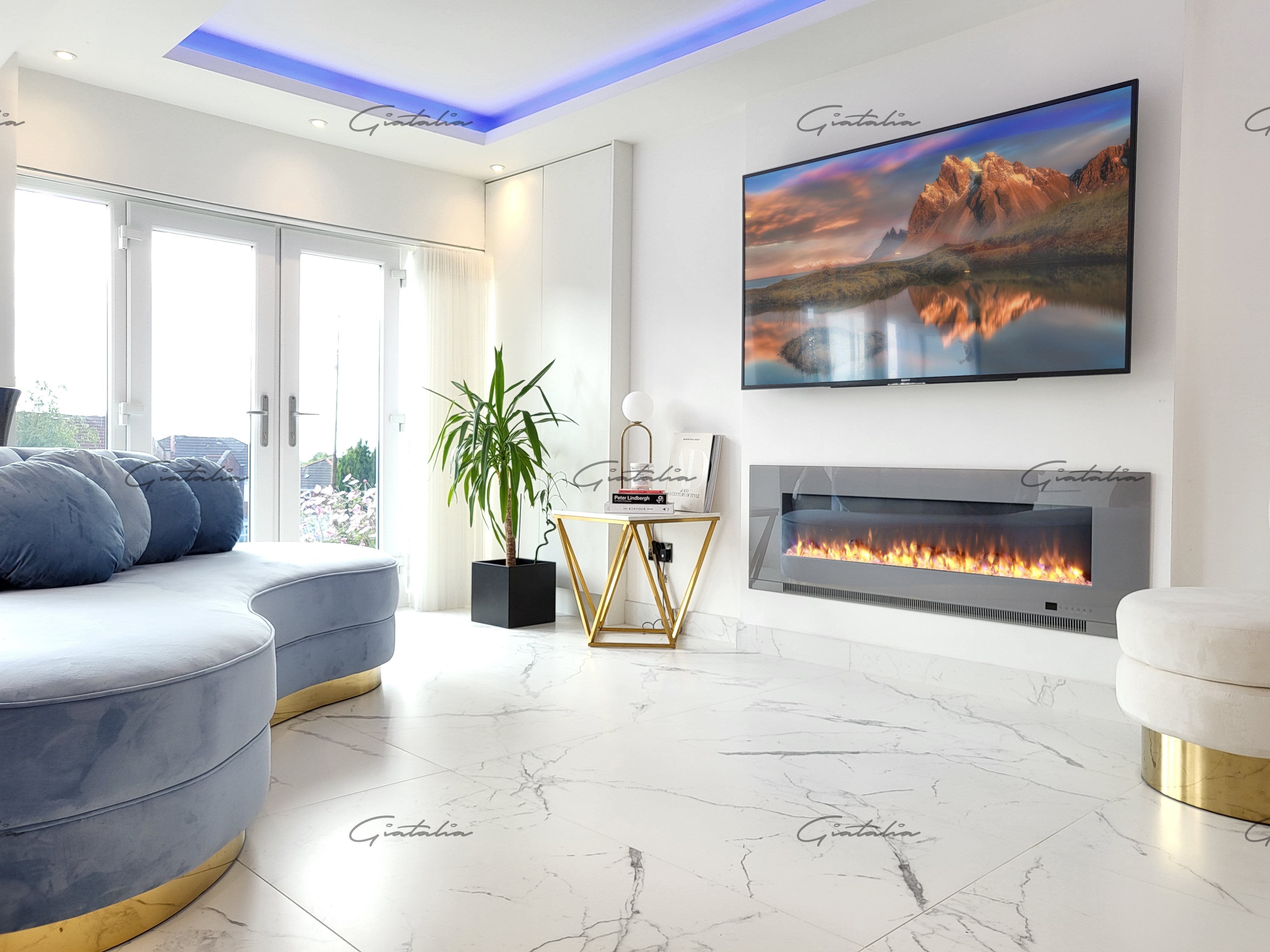 Aurora Electric Fire Insert-Renaissance Design Studio