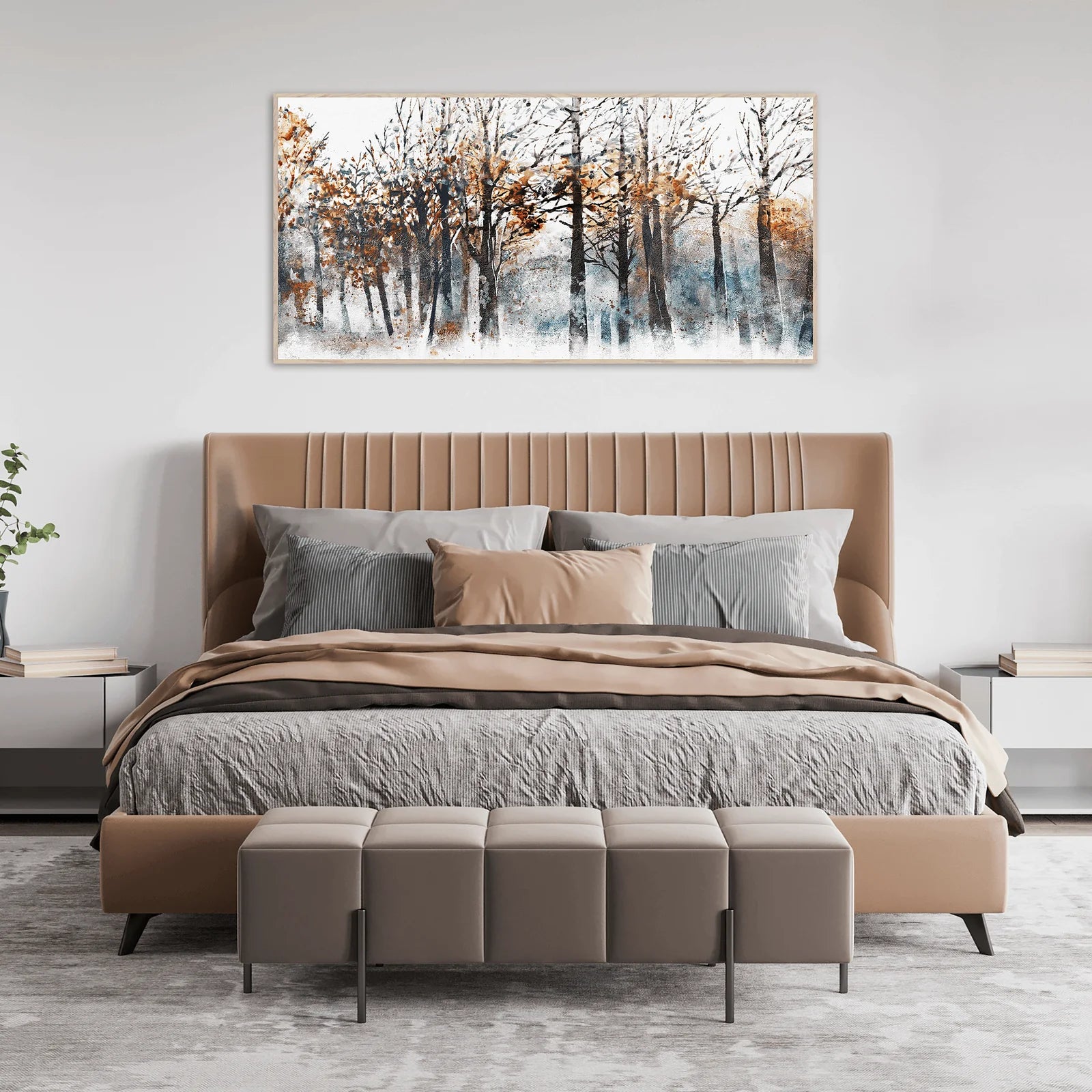 Autumn wall art by Ksenia Sizaya-Renaissance Design Studio