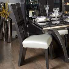 Ava Grey walnut dining table-Renaissance Design Studio