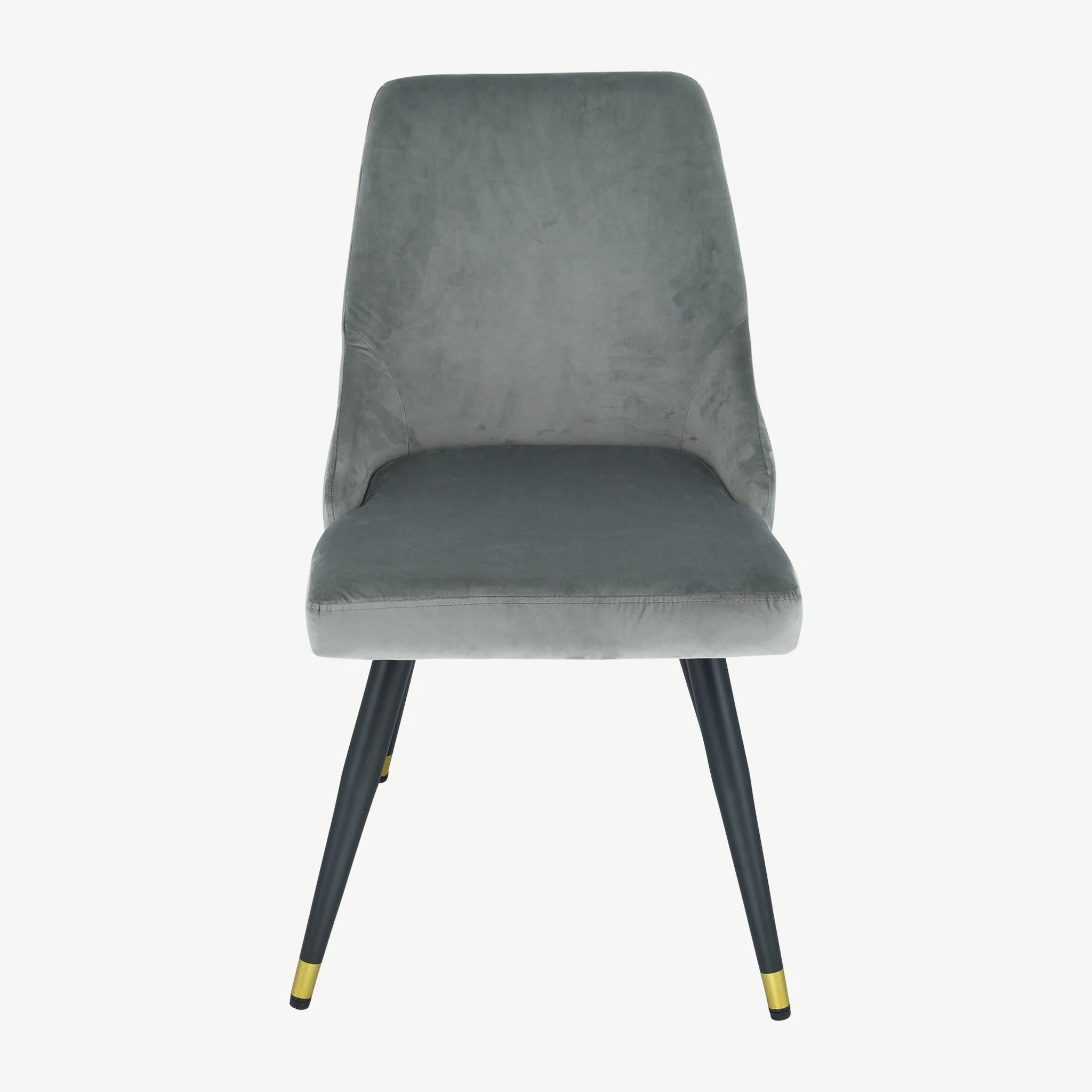 Ava Tatia Dining Chair in grey velvet REDUCED ! do not sell here.-Renaissance Design Studio